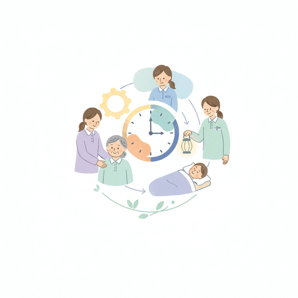 老健（介護老人保健施設）のシフト・勤務形態は？夜勤体制を解説