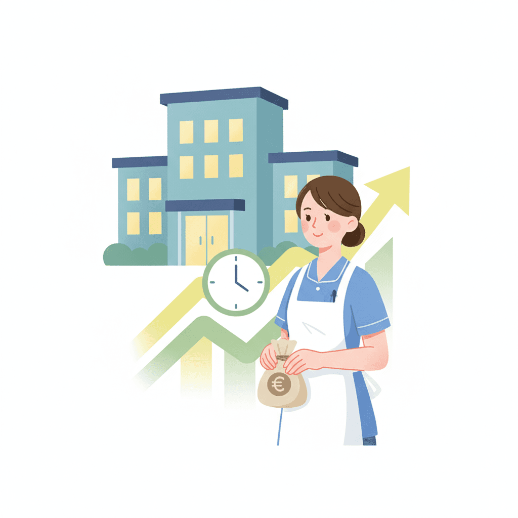 老健の夜勤手当はいくら？介護施設で最高額の理由と相場を解説