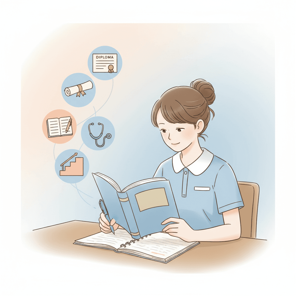 介護福祉士の生涯学習と実績記録|認定介護福祉士への研修ステップ