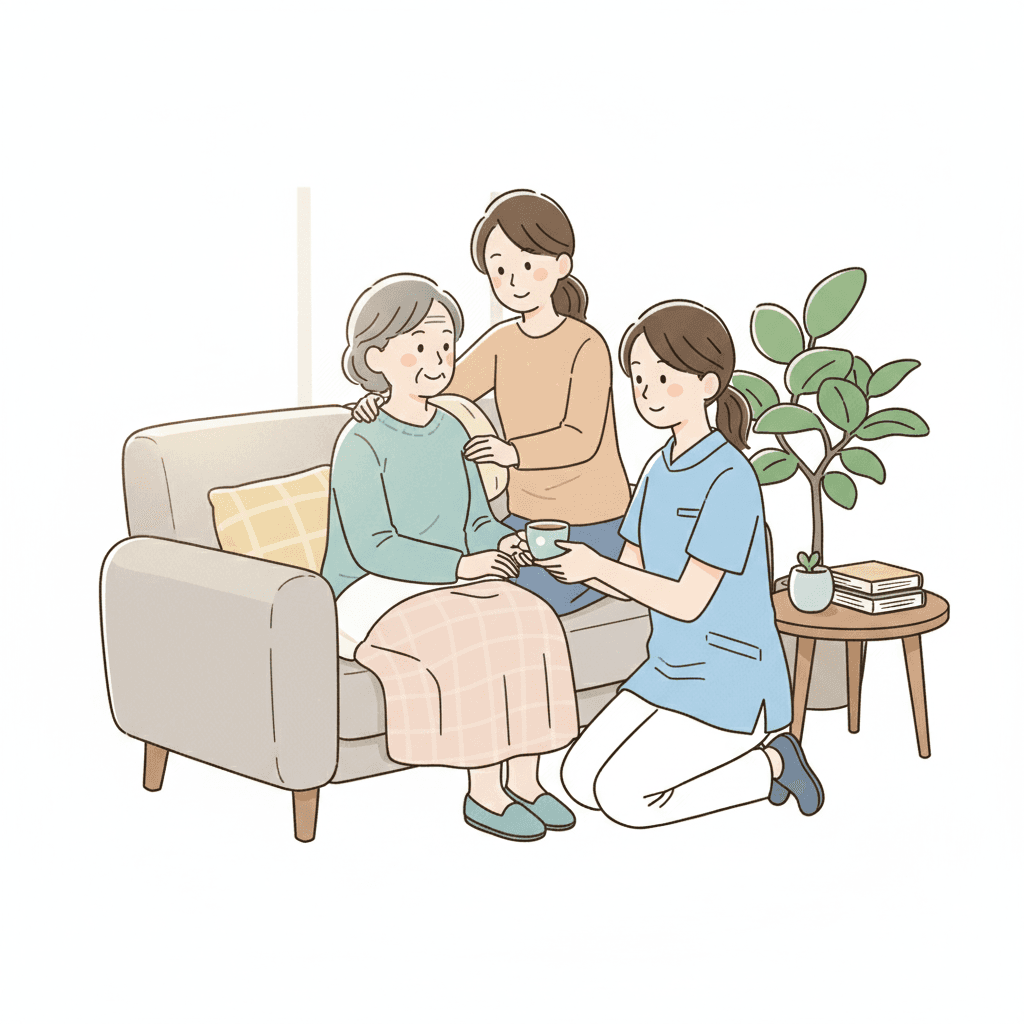 在宅介護とは