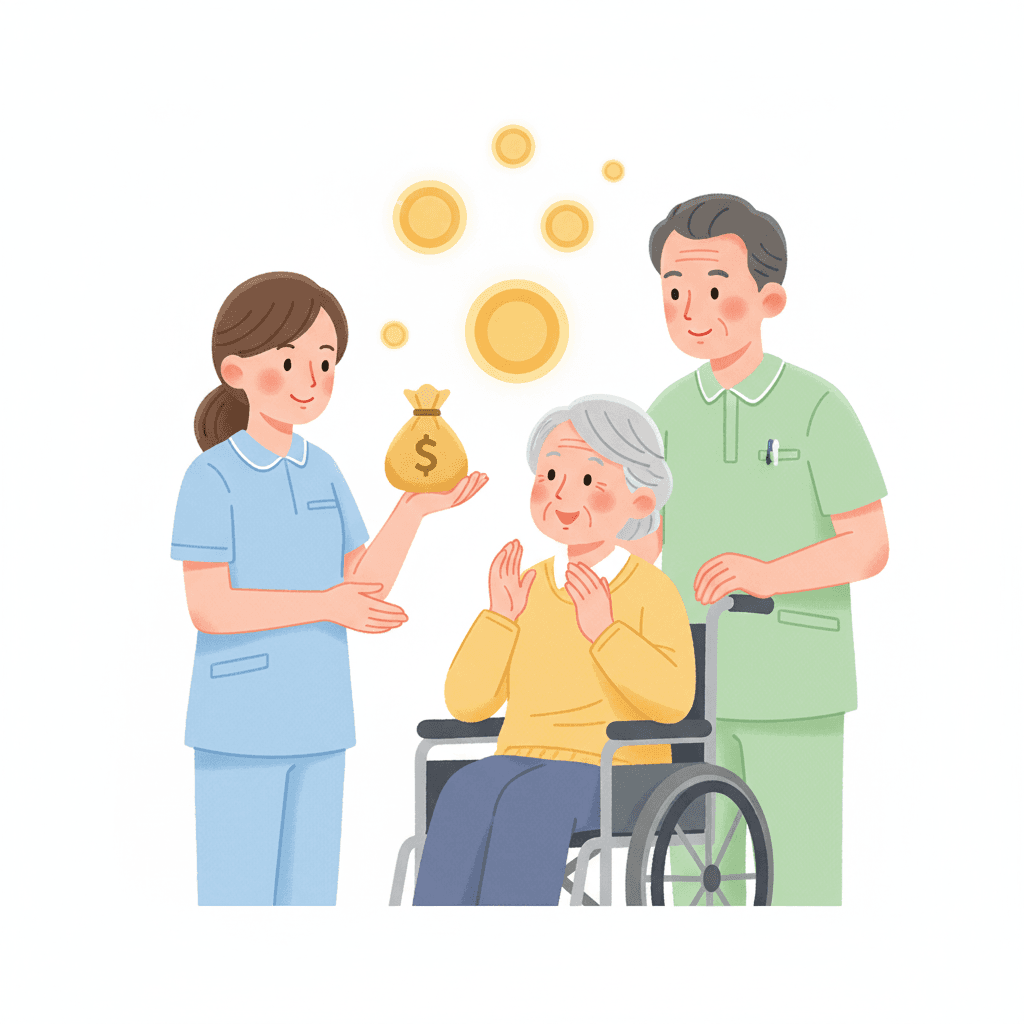 老健のボーナス・賞与は平均いくら?特養との比較とアップ方法