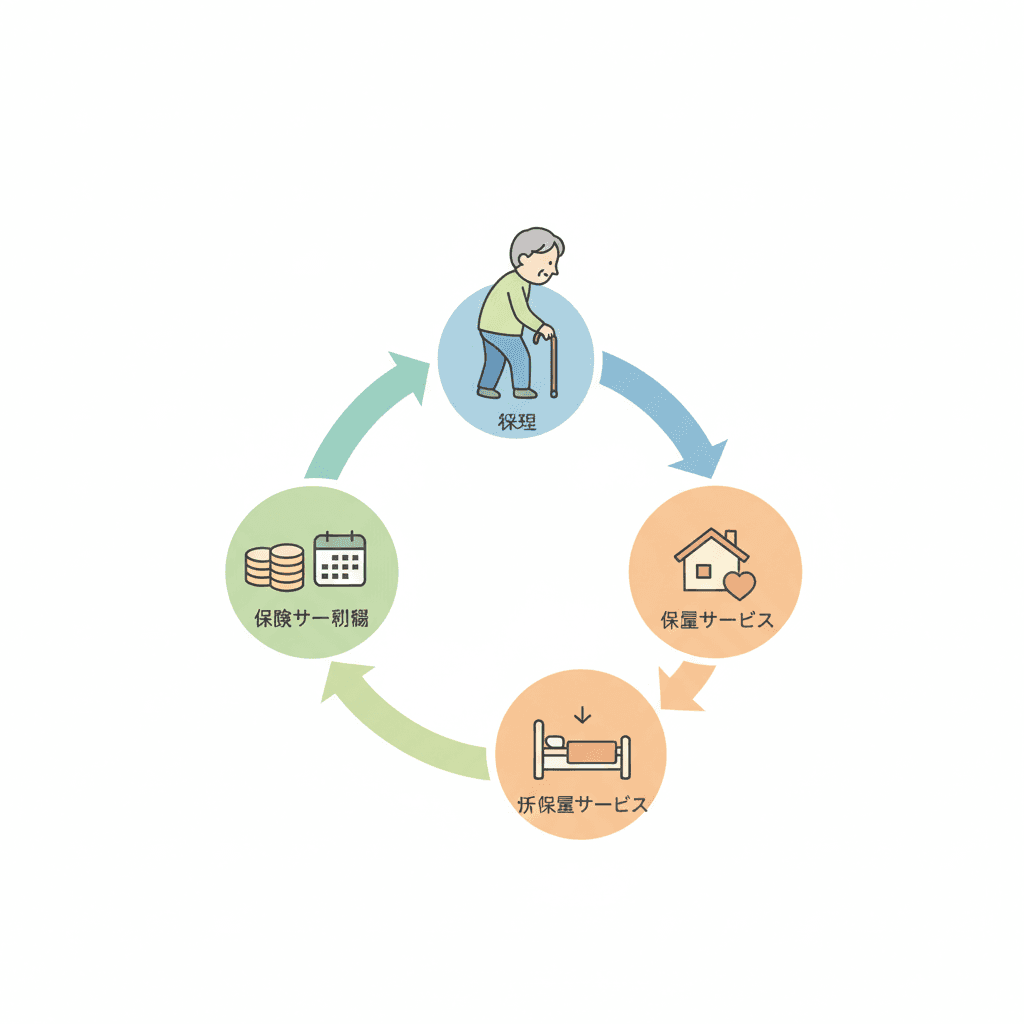 介護保険とは?仕組みを図解でわかりやすく|被保険者・保険料・利用の流れ【2026年最新】