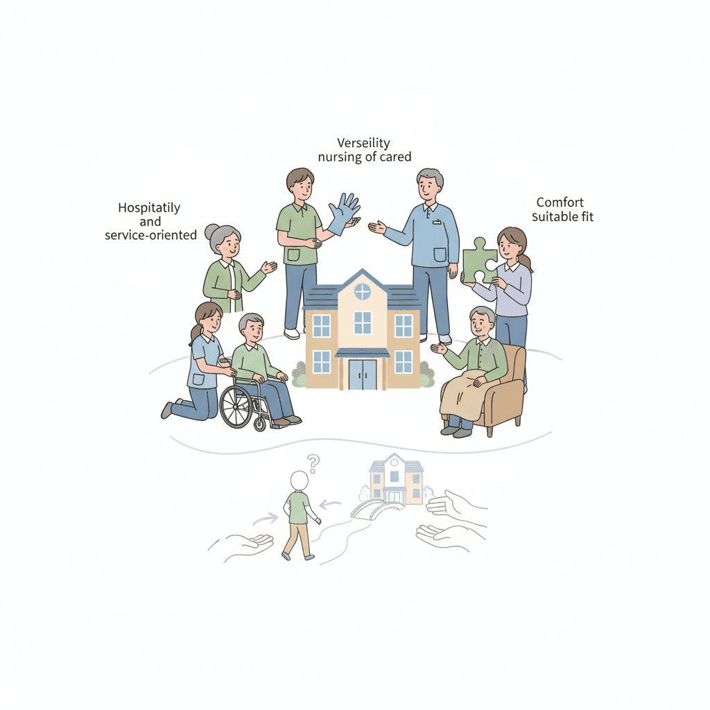 有料老人ホームに向いている人の特徴5つ|接遇重視・幅広いケアの適性と向いていない人の対処法【2026年版】