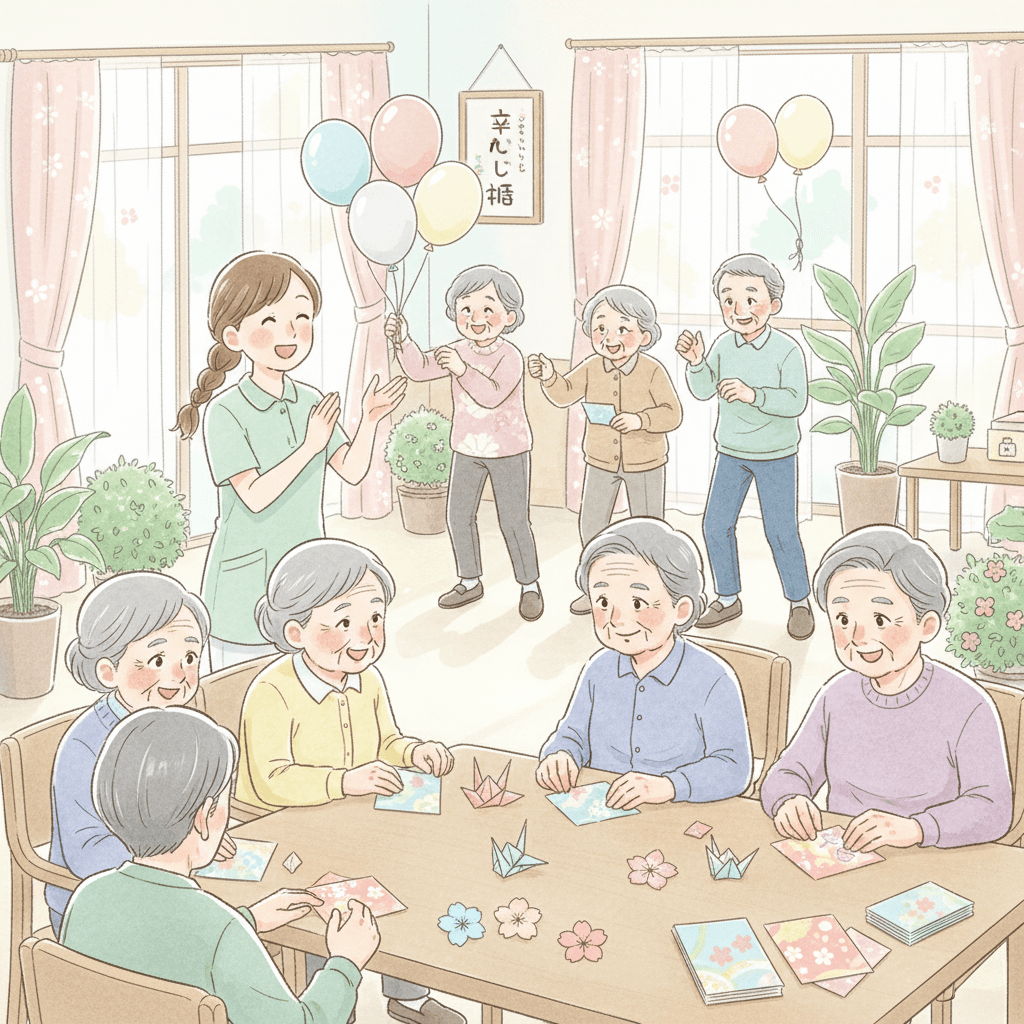 介護レクリエーションの企画方法|目的別の種類・季節行事・脳トレ体操から苦手克服まで徹底解説