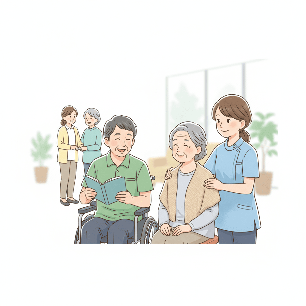 有料老人ホームの仕事内容を徹底解説|種類別の違い・給料・メリット