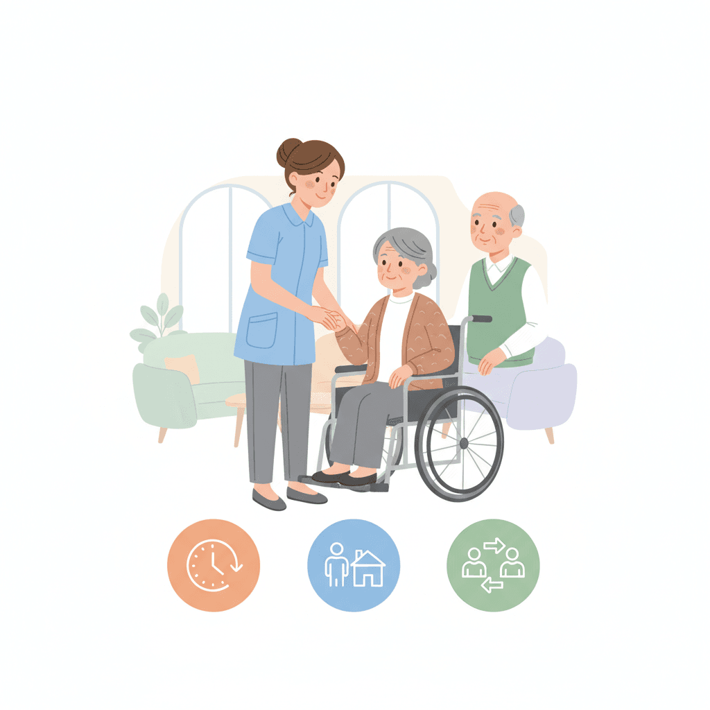 特養の施設ケアマネの仕事内容|1日の流れ・配置基準・居宅ケアマネとの違い