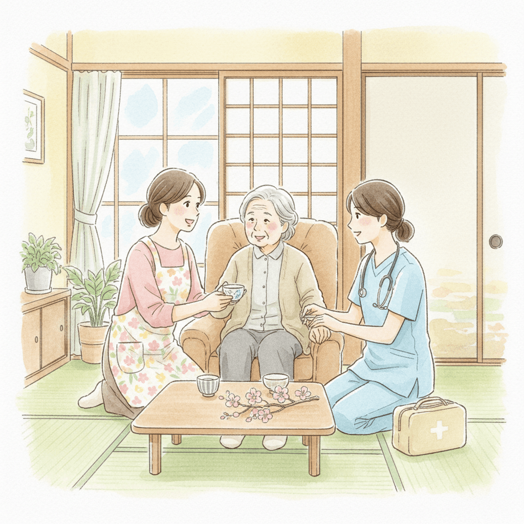 訪問介護と訪問看護の違い|家族が選ぶときのポイントと併用ルール