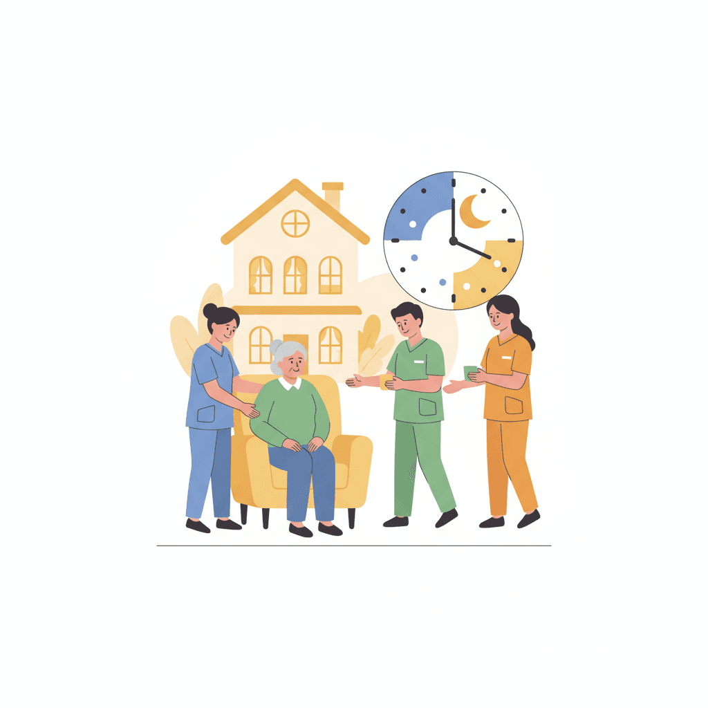 グループホームのシフト・勤務形態は?夜勤体制と1日の流れ