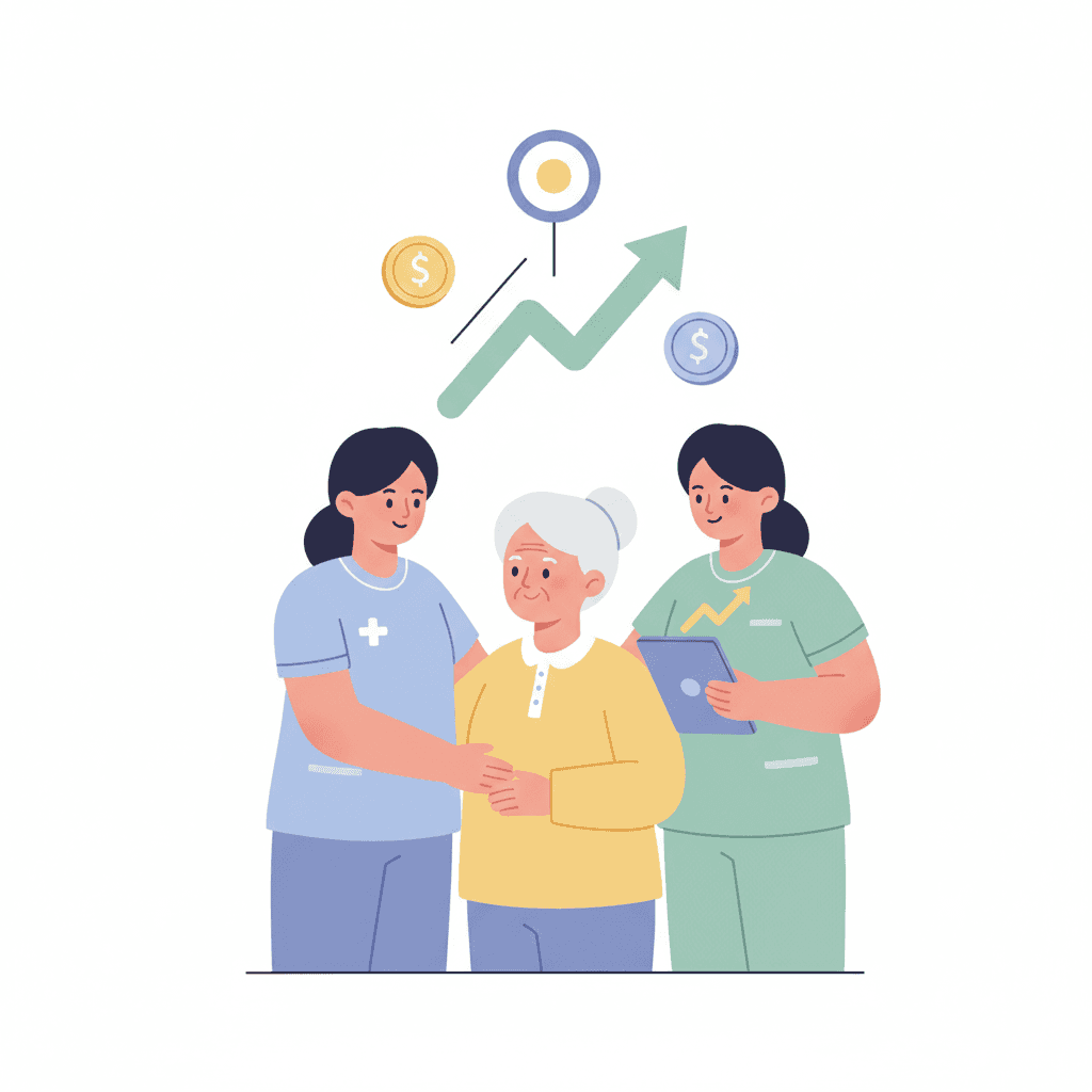 介護職の資格手当の相場【2025年】初任者研修から介護福祉士まで