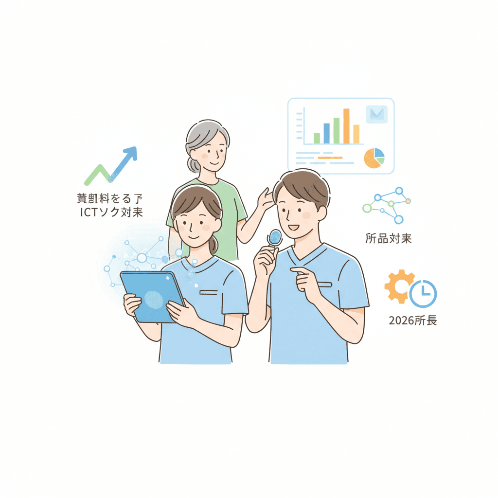 介護記録のICT化完全ガイド|タブレット・音声入力・記録ソフトの導入効果と職員のメリット【2026年版】
