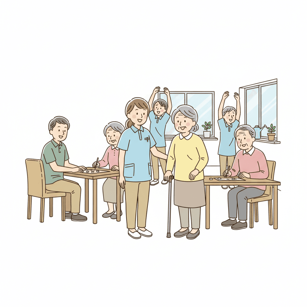 小規模多機能型居宅介護の仕事内容を徹底解説|通い・泊まり・訪問の3サービス