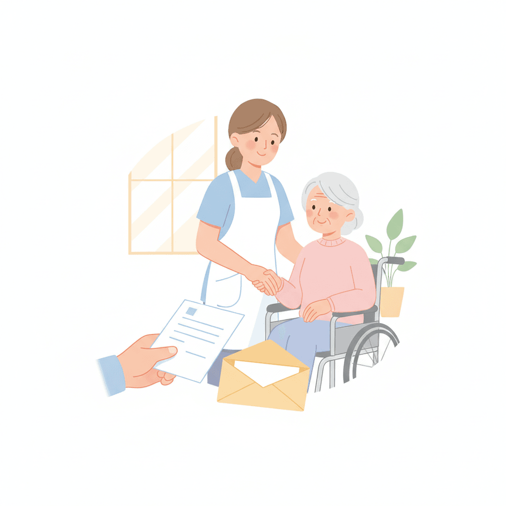 介護職の退職届・退職願の書き方|テンプレート・封筒マナー・提出手順を解説