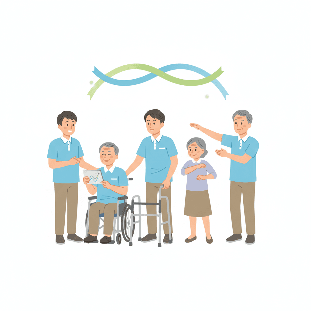 男性介護職のリアル|割合・求められる場面・給料・キャリアを解説