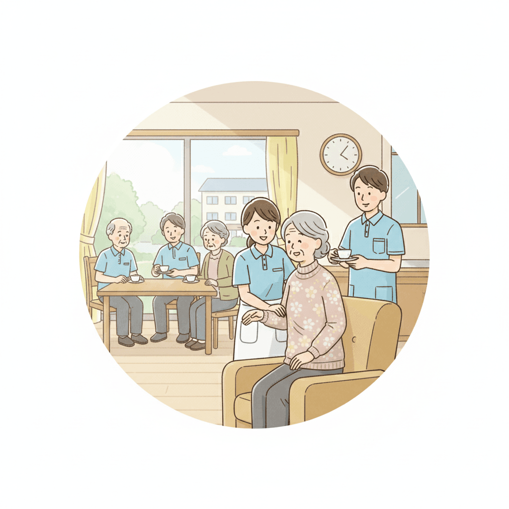 グループホームの仕事内容|1日の流れ・夜勤体制・認知症ケアの実態【2026年版】