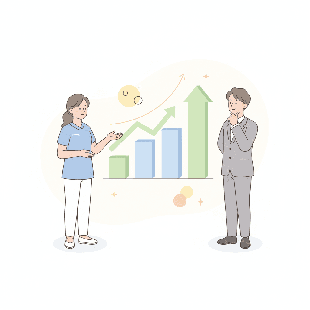 介護職の給料交渉|昇給・年収アップを実現する伝え方とタイミング