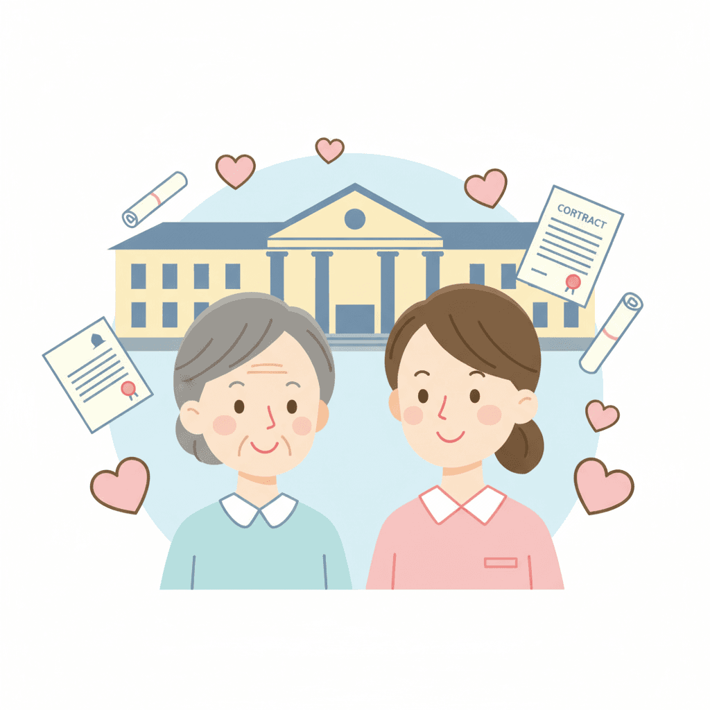 成年後見制度とは|3類型の違い・任意後見・申立て手順を介護職目線で解説