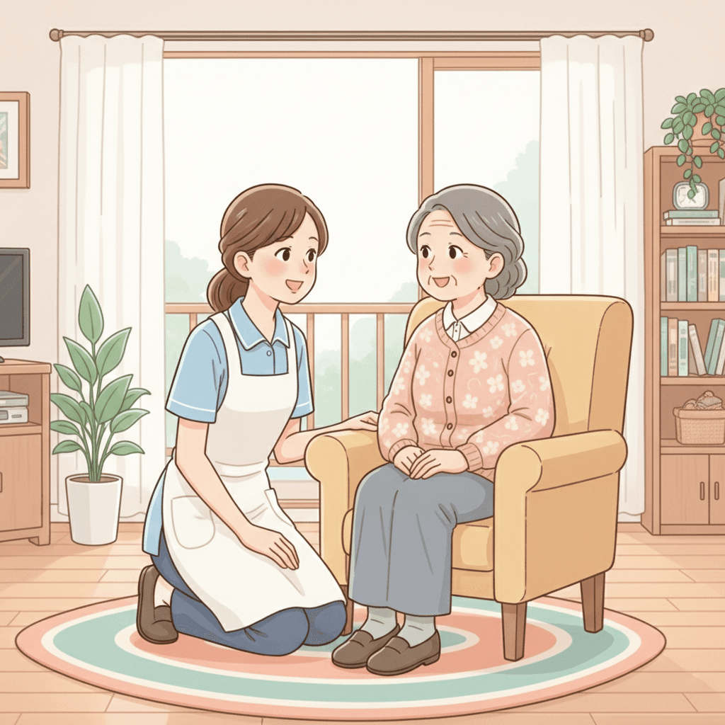 介護の言葉遣いNG例と正しい敬語|場面別声かけと家族対応まで
