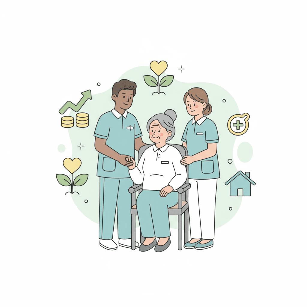 静岡県の介護職の給料完全ガイド|平均年収・施設別・資格別の相場と収入アップ法