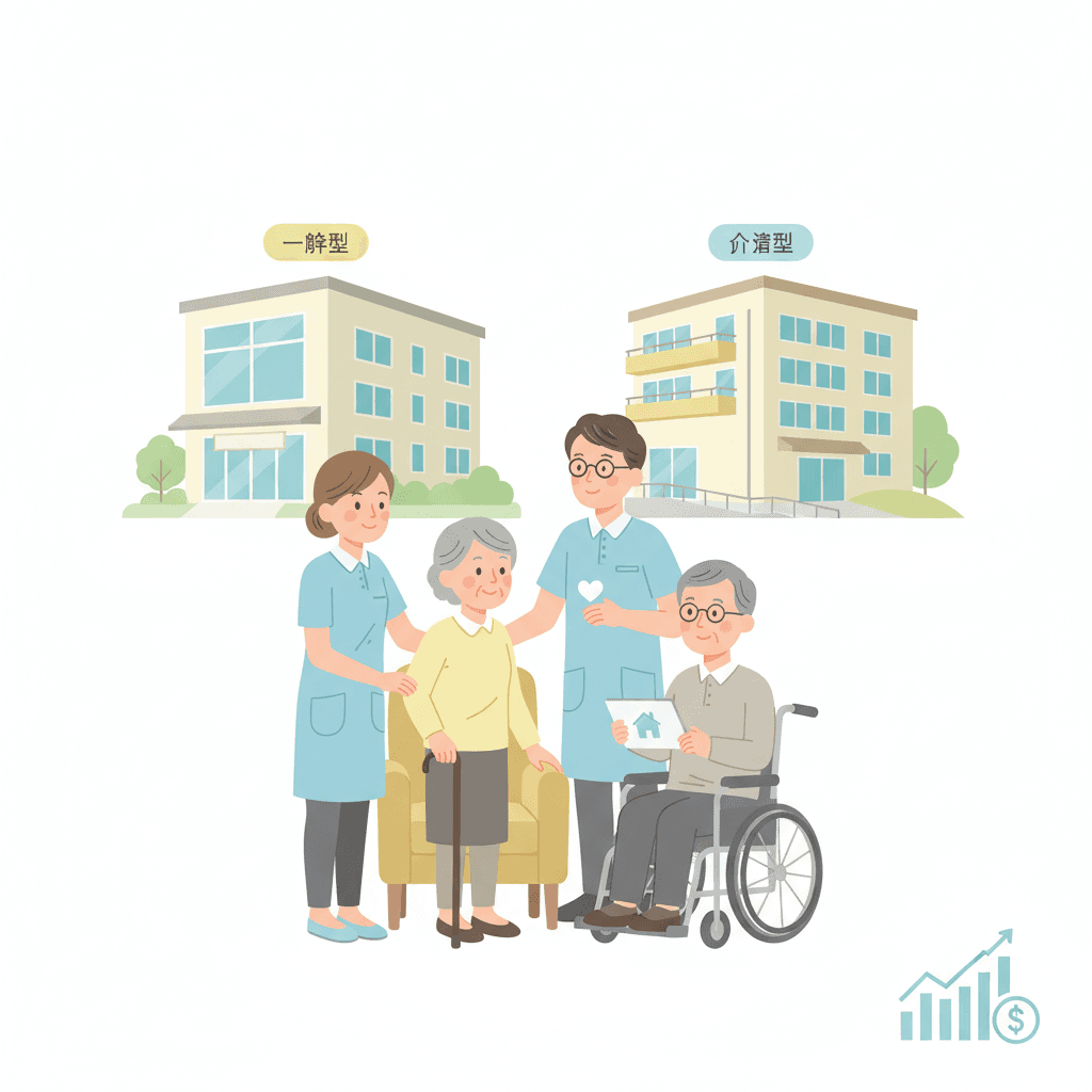 サ高住の仕事内容を徹底解説|一般型・介護型の違いから給料まで