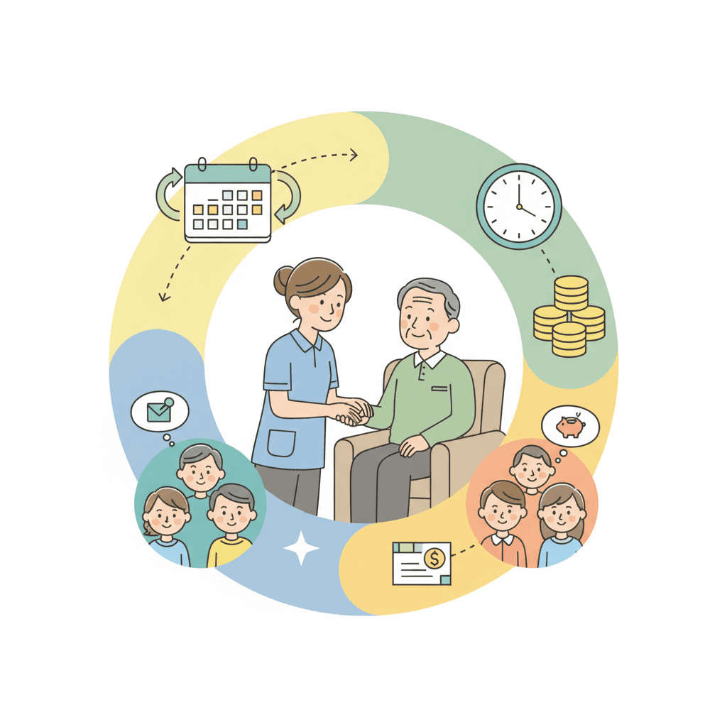 ショートステイ(短期入所生活介護)の仕事内容完全ガイド|利用者の入退所対応・1日の流れ・働き方【2026年版】