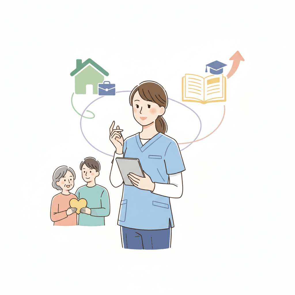 働きながら実務者研修を取る方法|通信講座と両立のコツを解説