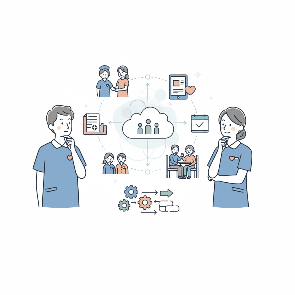 介護情報基盤が2026年4月スタート|介護職が知っておくべき変更点と現場への影響