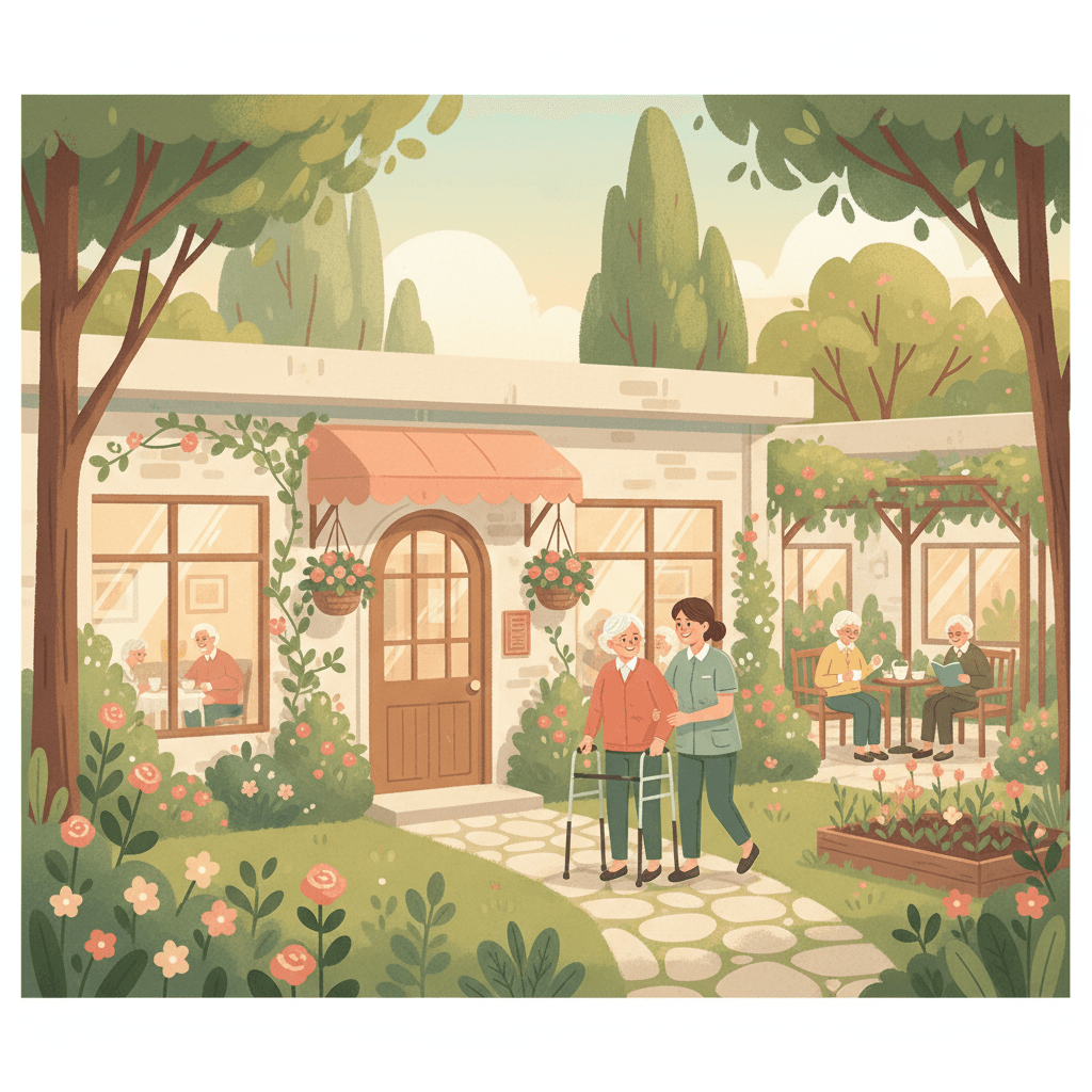 住宅型有料老人ホームの仕事内容|外部サービス併用の仕組みと介護付きとの違い