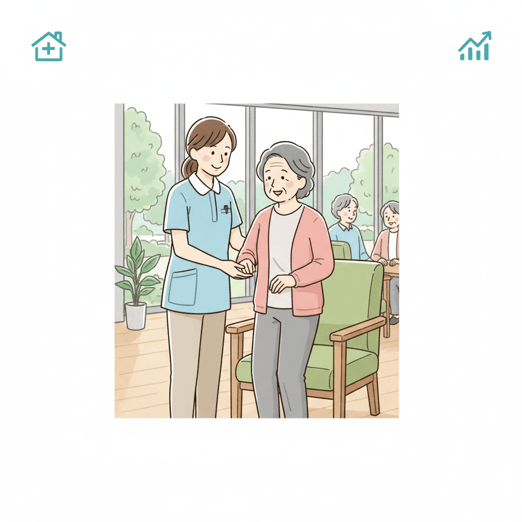 介護福祉士×サ高住で働く|役割・給料・特定施設指定で変わる業務とキャリア