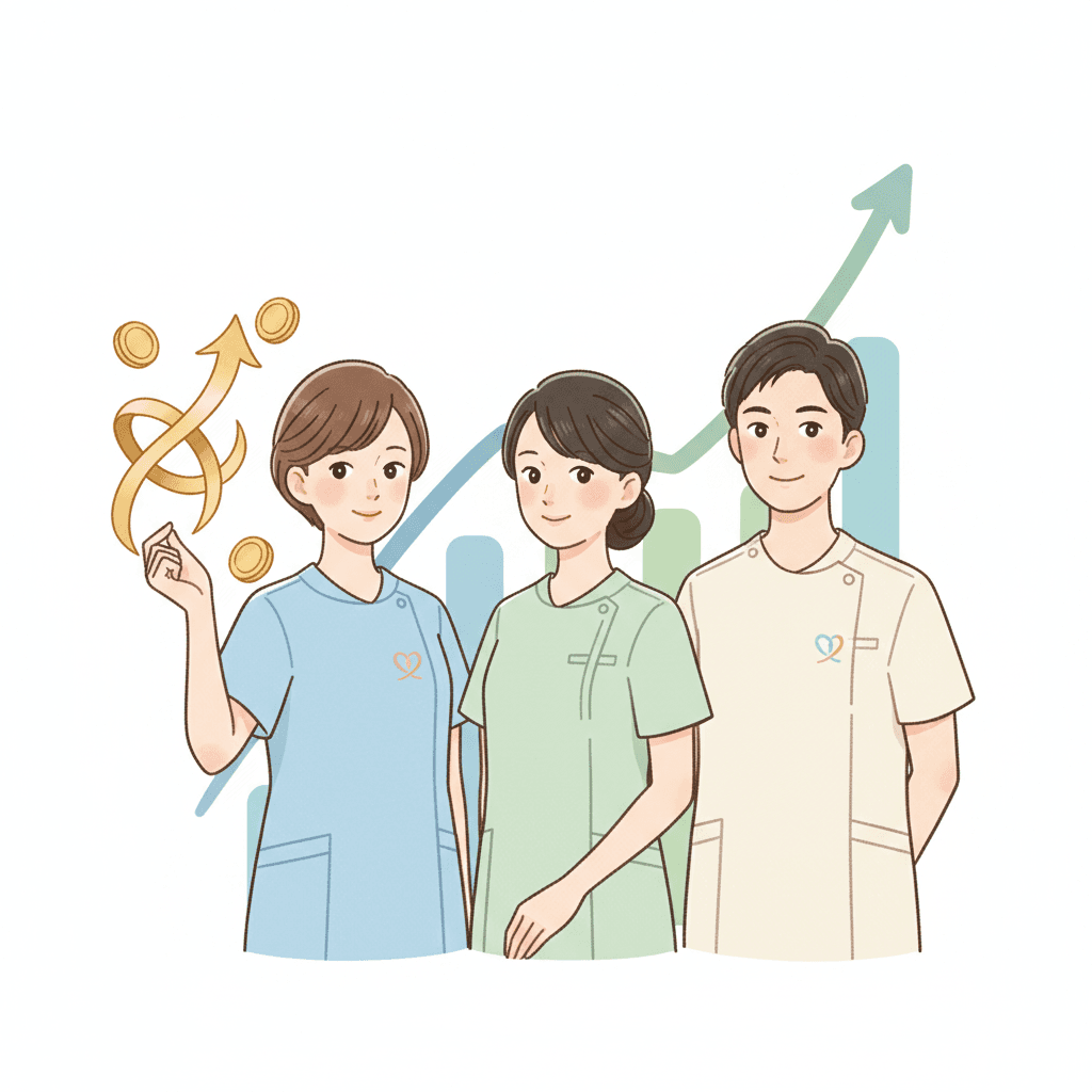正社員の処遇改善加算はいくら?月額目安・計算方法・パートとの違いを解説【2026年版】
