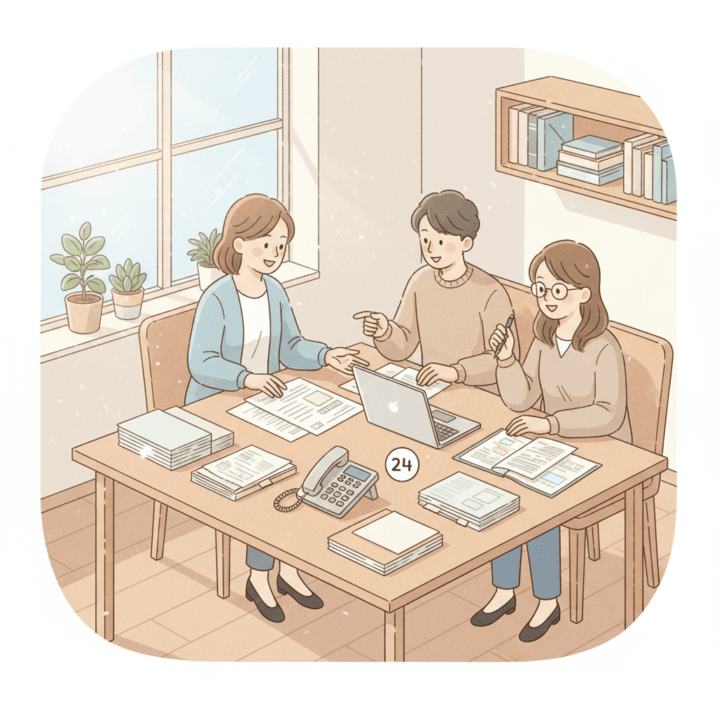 ケアマネ×特定事業所加算|Ⅰ〜Ⅳ(A)の要件・単位数・年収への反映を読む