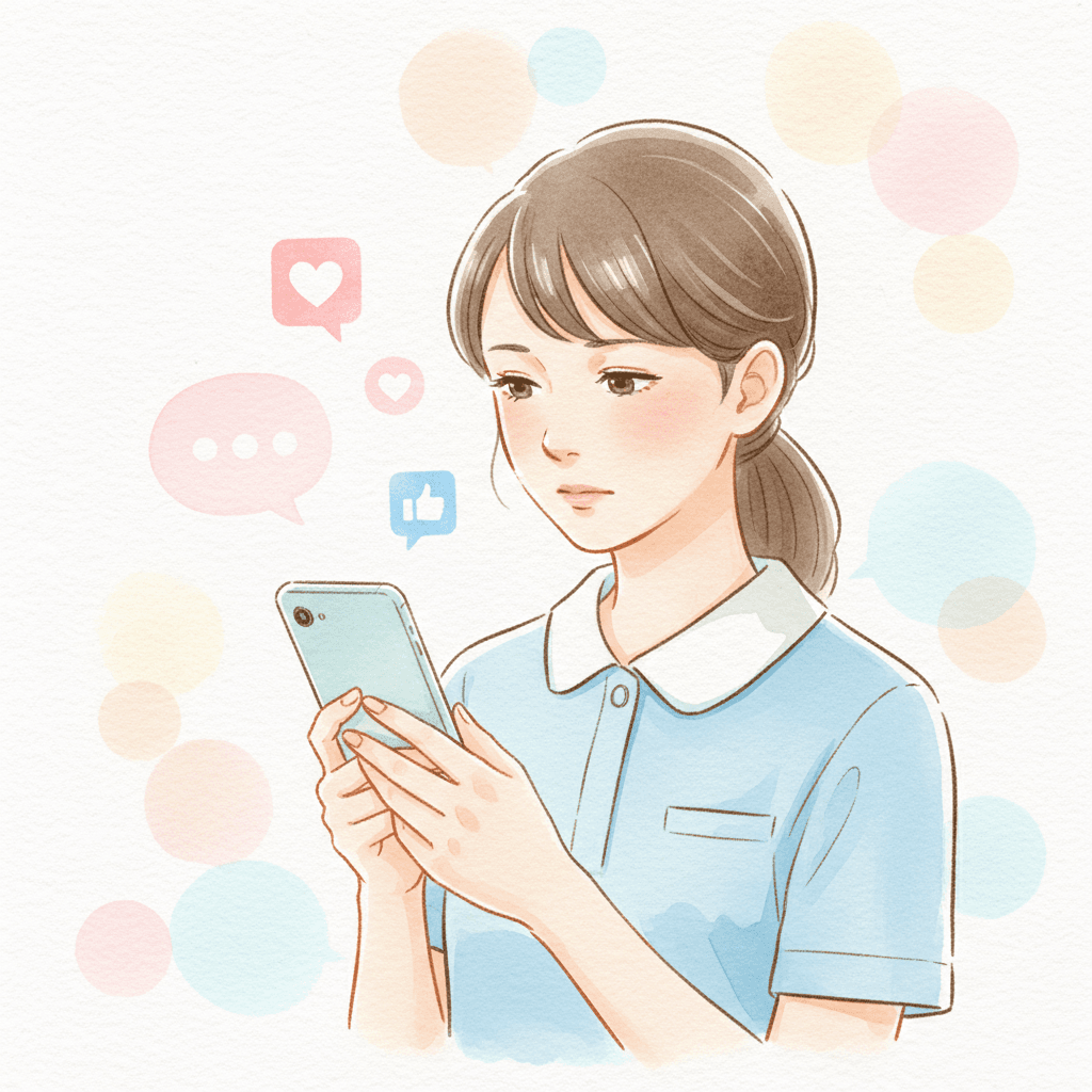 介護職のSNS活用法とプライバシー炎上リスク