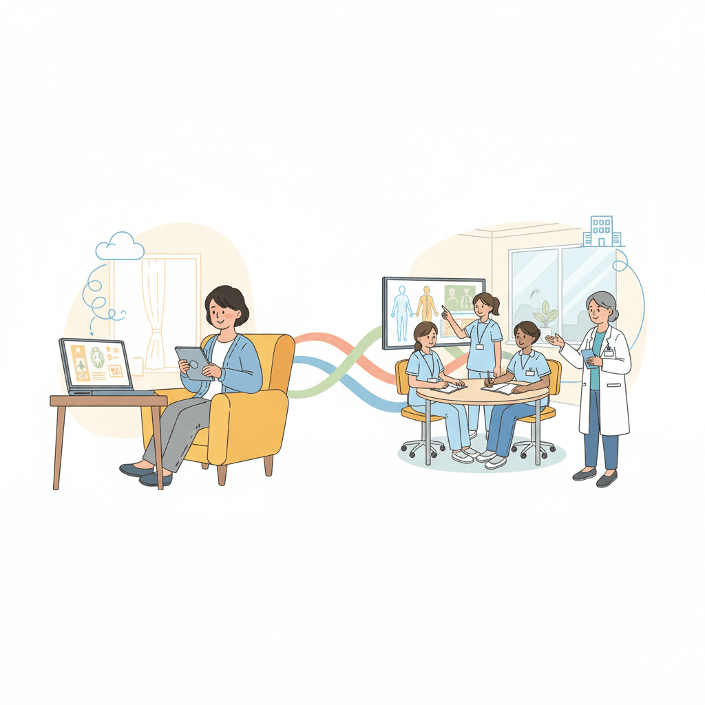 初任者研修の通信と通学の違い