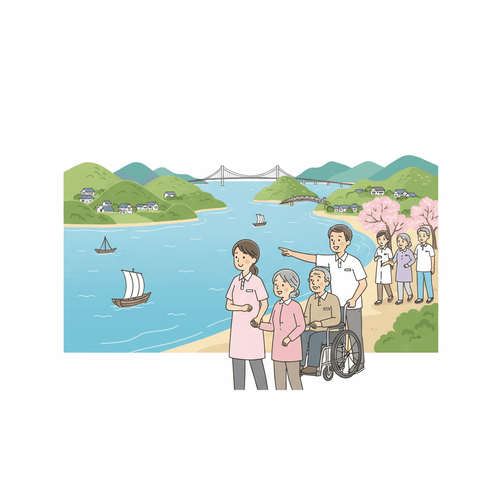 呉市・尾道市の介護求人ガイド|瀬戸内海沿岸エリアで働く魅力