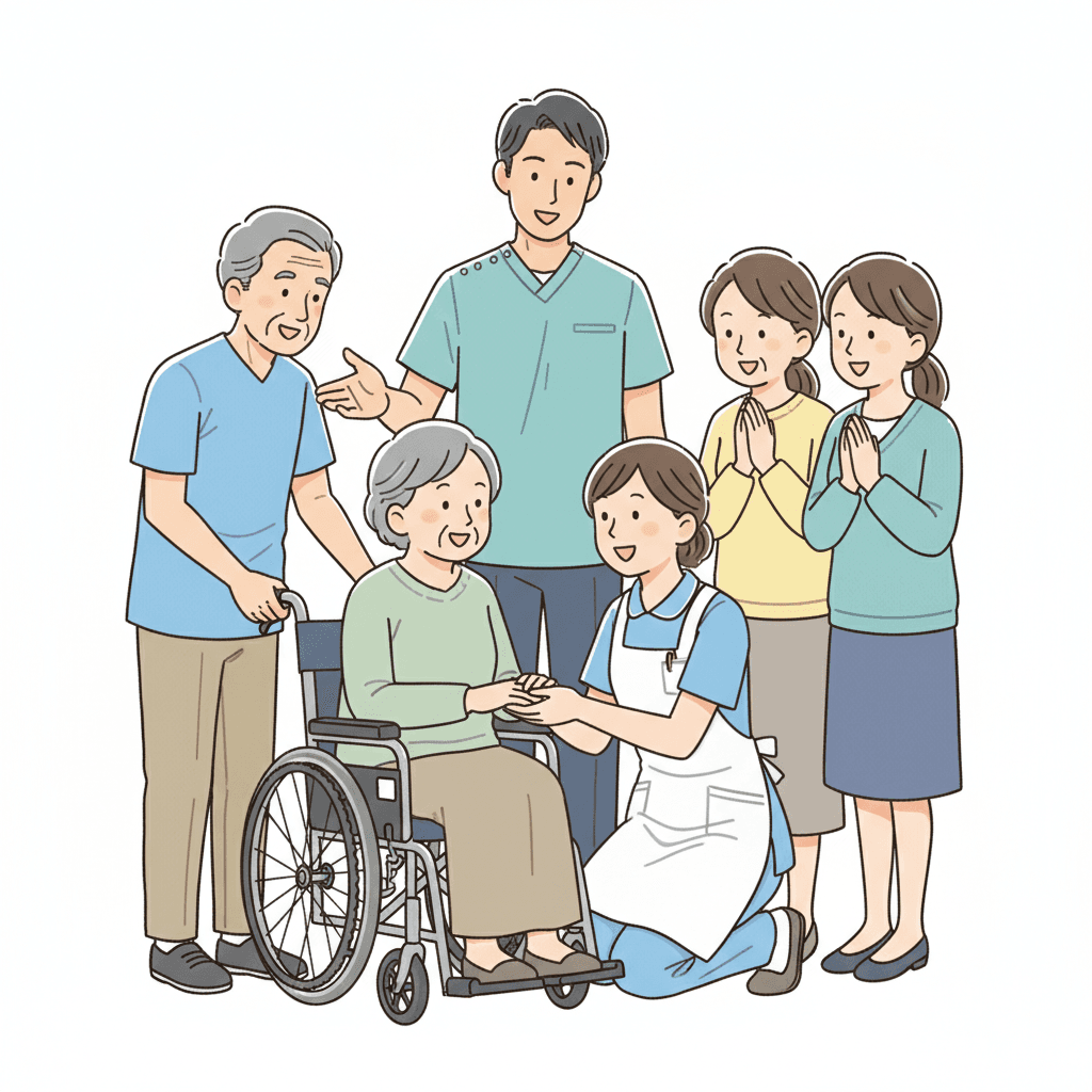 介護現場の言葉遣い・声かけ完全ガイド|NG例・認知症対応・家族対応