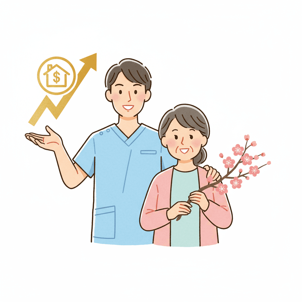 神奈川県で介護職が年収400万円を達成する方法|給与全国トップクラスの強みを活かす