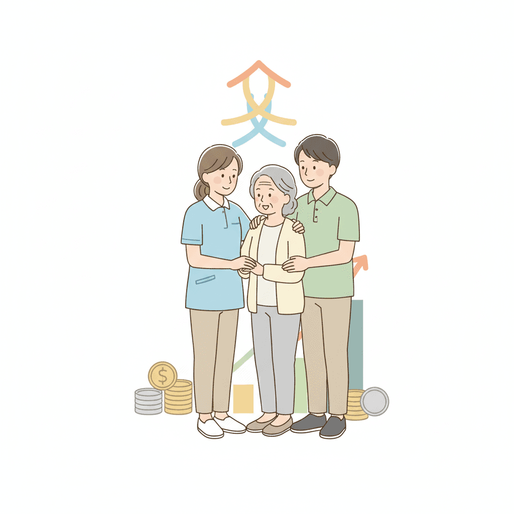 訪問介護の処遇改善加算はいくら?加算率24.5%で高待遇【2025年版】