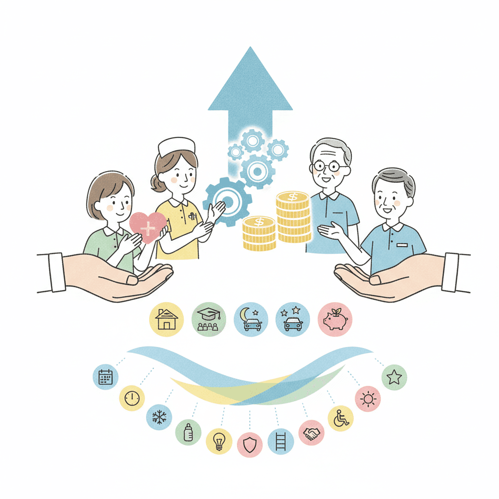 介護職の手当一覧|資格・夜勤・住宅など全13種類と相場を解説