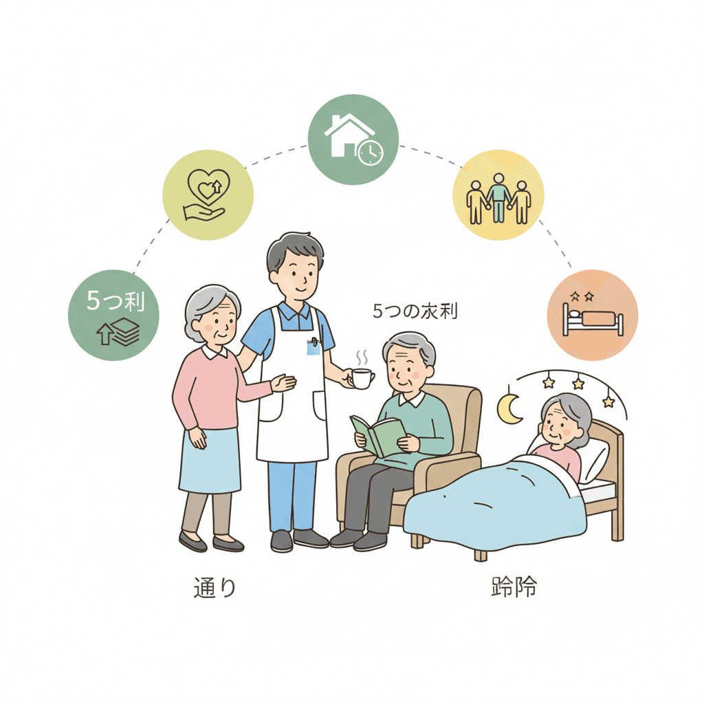 介護福祉士×小規模多機能|多役割・給料35万円・看多機との違い【2026年版】