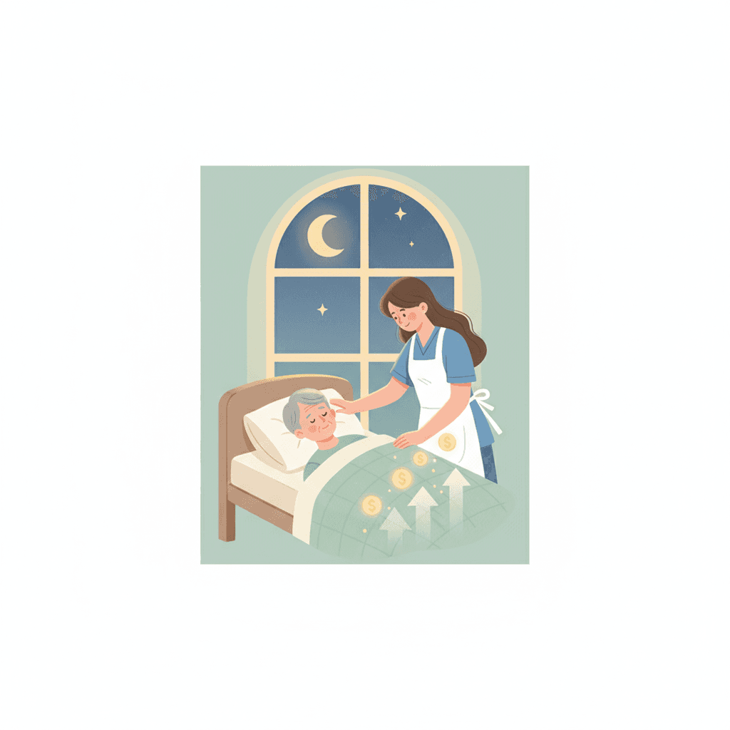 介護の夜勤手当|1回いくら?相場と収入を増やす方法を解説