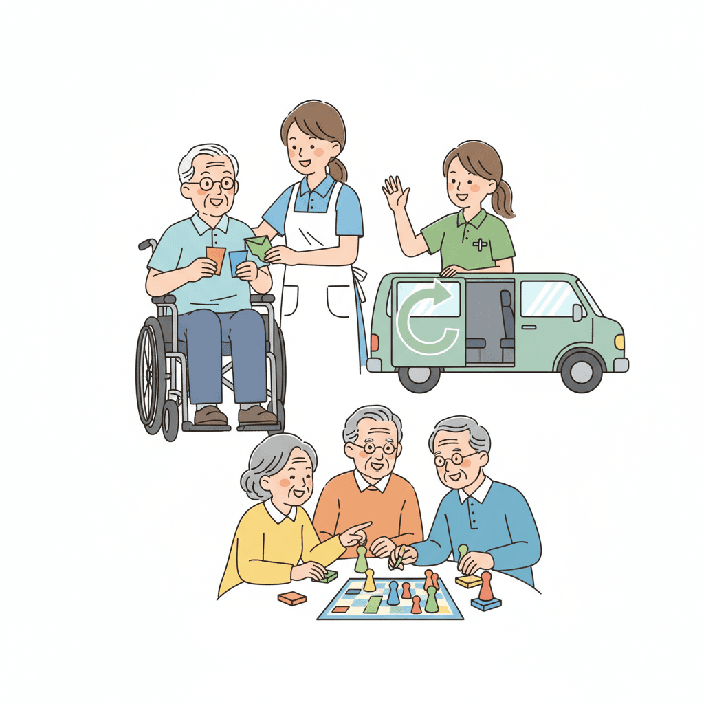 派遣でデイサービスはどう働く?時給・送迎・レクのリアル【2026年版】