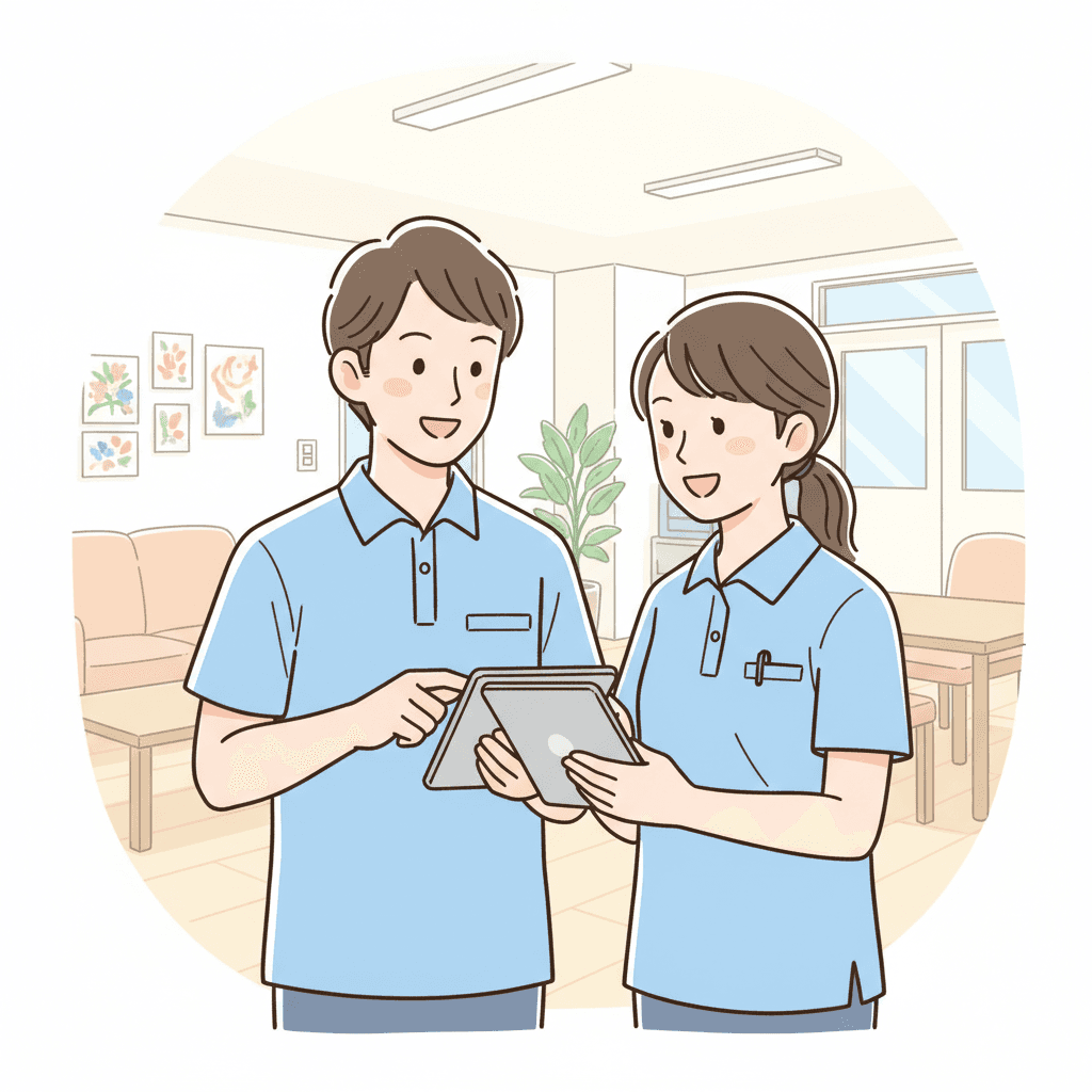 ケアマネジャーと介護職の連携コミュニケーション術|信頼関係を築く情報共有のコツ