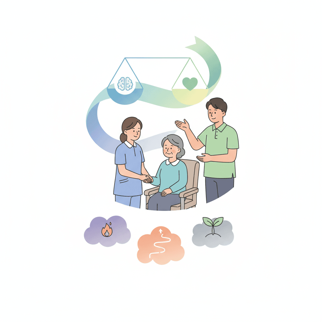 介護福祉士のメンタルヘルスとストレス対策|離職理由データ・バーンアウト3兆候・復職モデルで読む2026年版