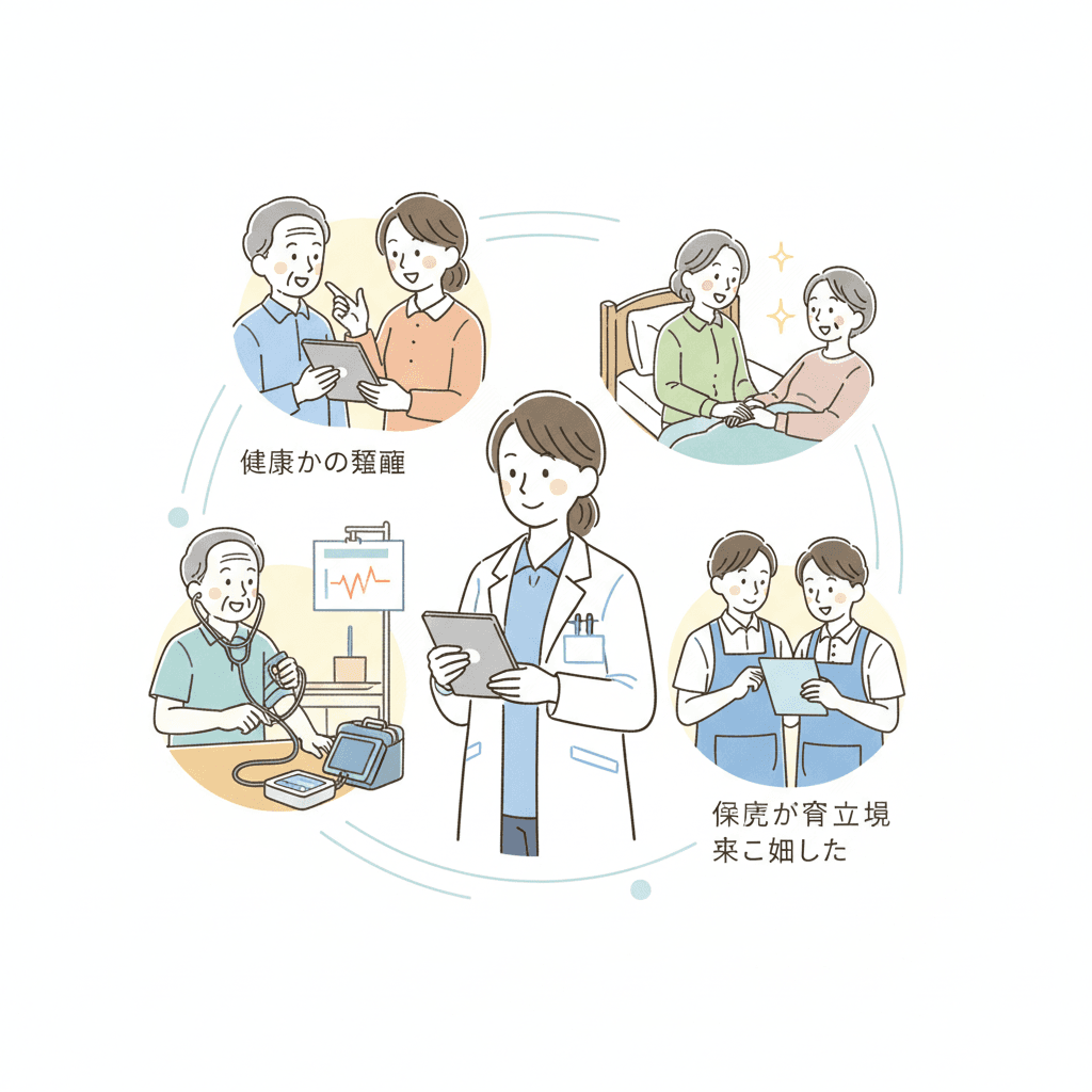 訪問看護師の仕事内容を徹底解説|医療処置から看取り・介護職との連携まで