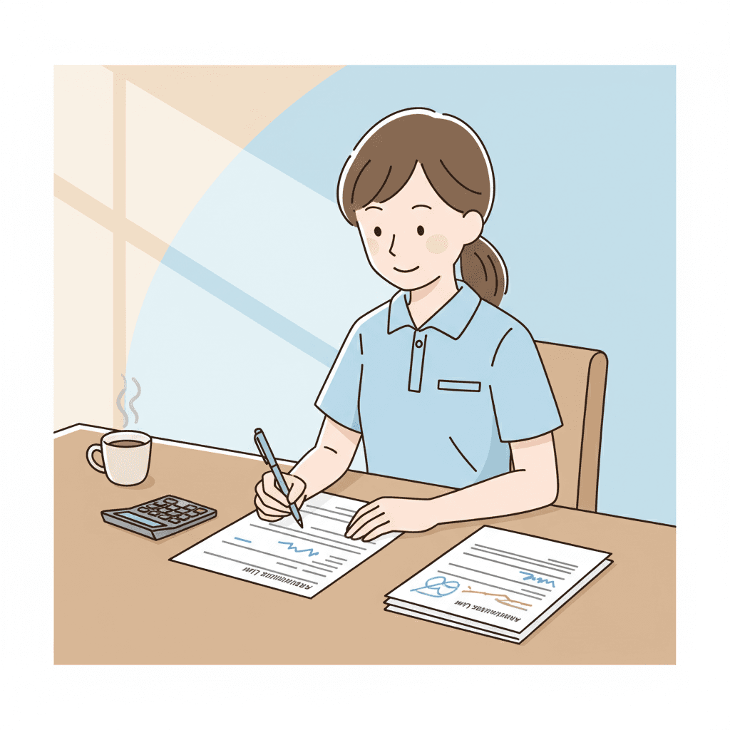 介護職の年末調整|書類の書き方・源泉徴収票の見方・確定申告すべきケースを令和7年分最新版で解説