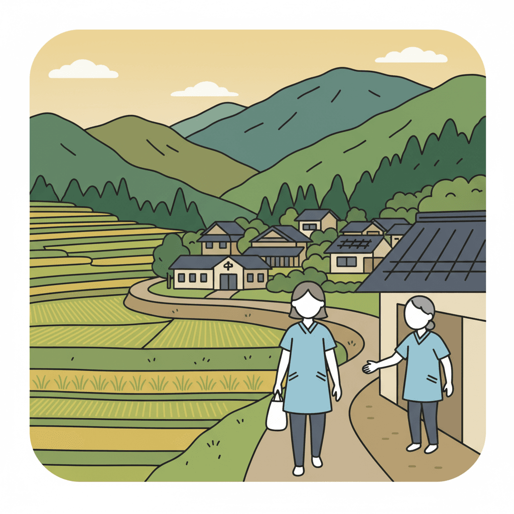 過疎地介護の新スキーム閣議決定|「特定地域」で人員配置基準を緩和、訪問介護に定額報酬を導入へ