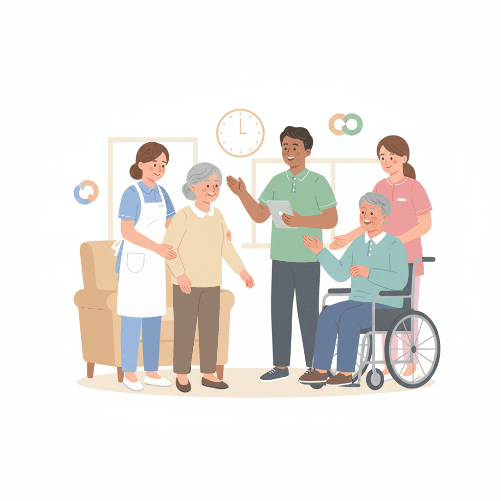 特養で働く派遣介護職員のリアル|時給1,400〜1,700円の月収シミュ・夜勤の選択・直接雇用への切替