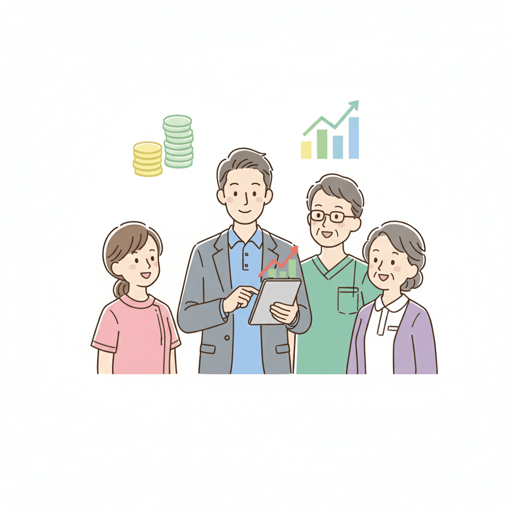 介護職の役職手当の相場【2025年】主任・リーダーの年収も解説