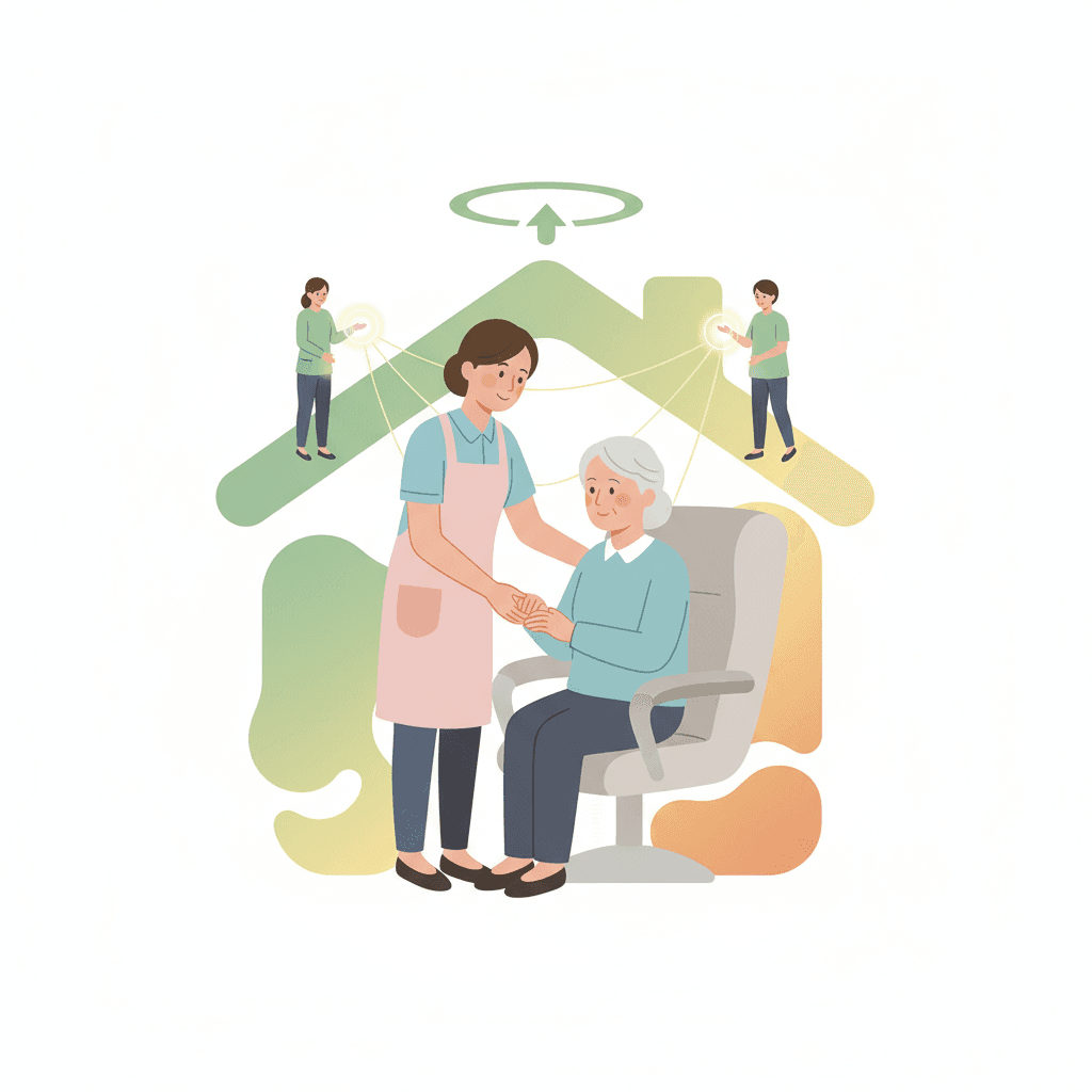 住宅型有料老人ホームのケアマネ新類型「登録施設介護支援」創設|利用者負担定率1割・2026年閣議決定【2026年4月】