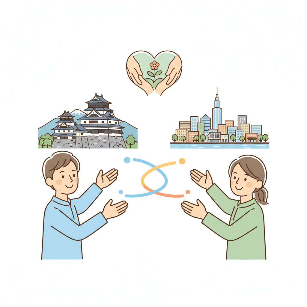 松本市・上田市の介護求人ガイド|長野県の地方2大都市を比較