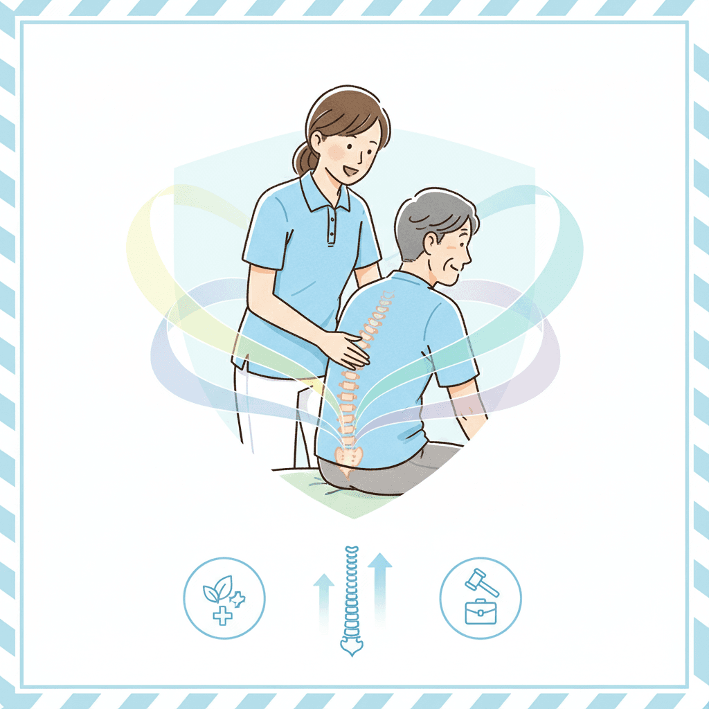 介護職の腰痛対策完全ガイド|予防法から労災認定・転職まで徹底解説